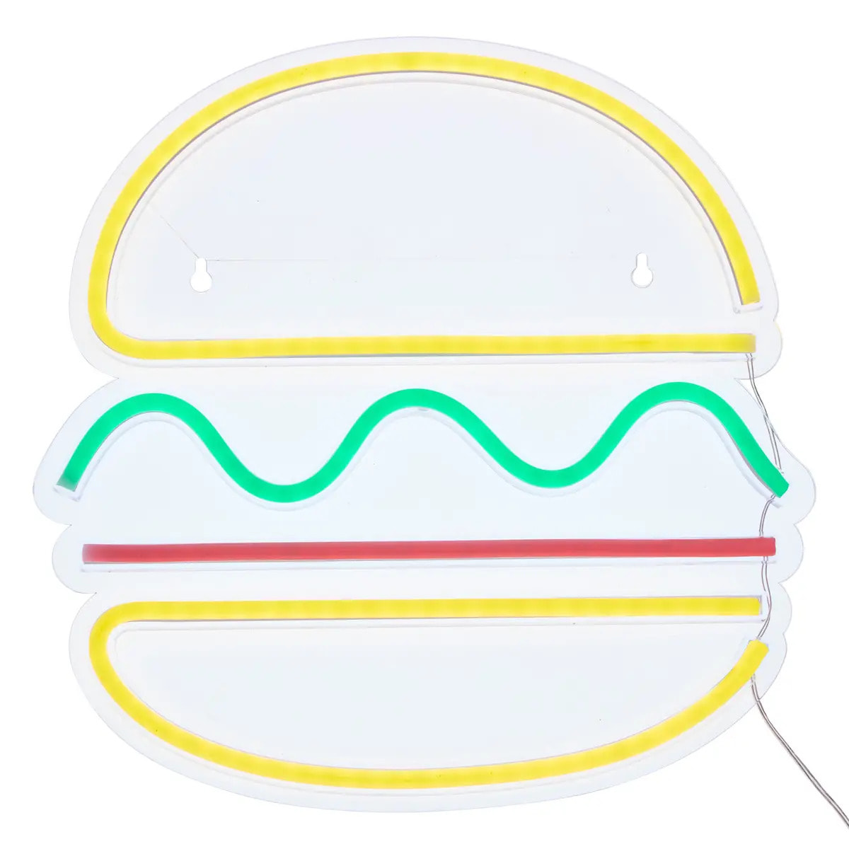 Néon LED Burger 30x30cm