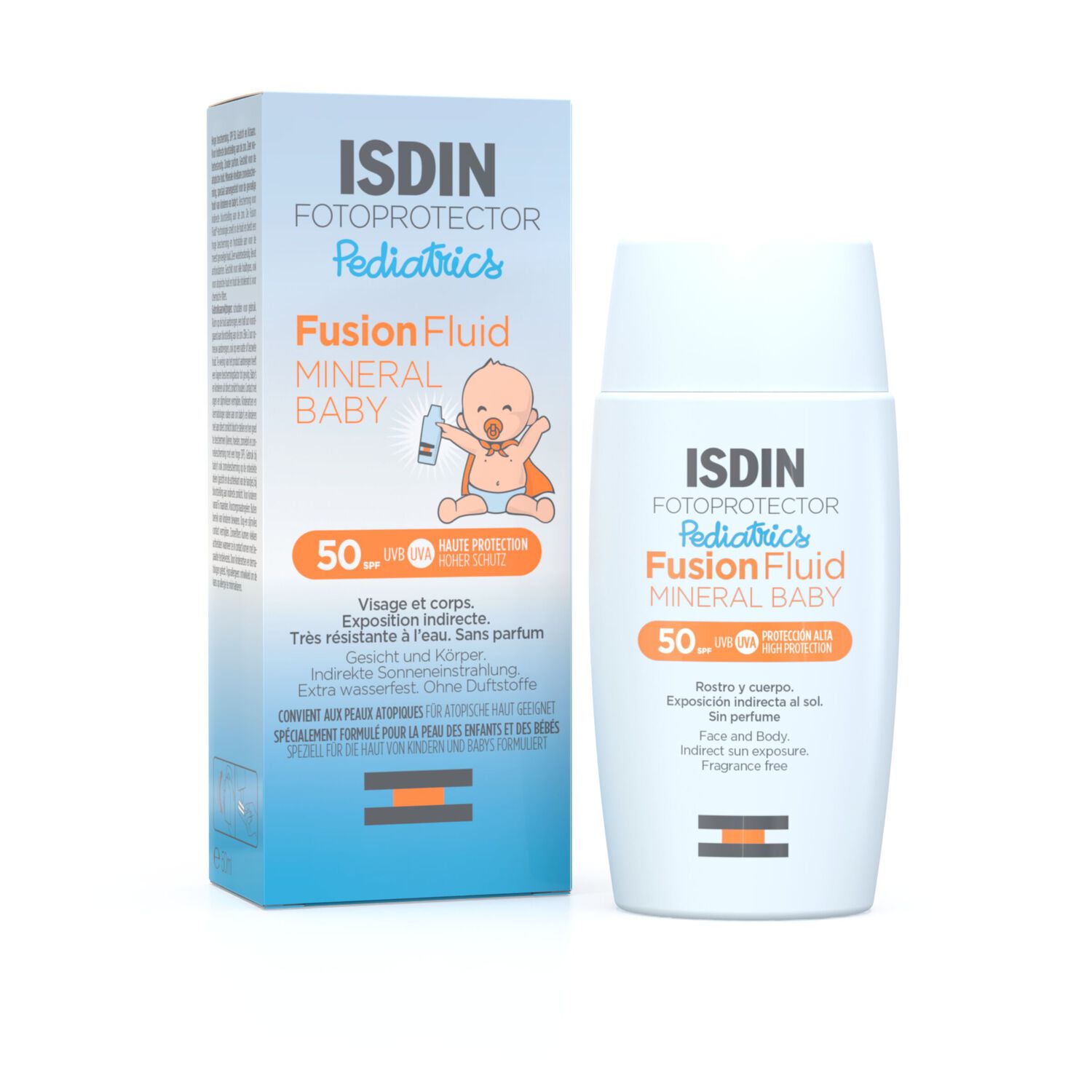 Mineral Baby - Crème solaire visage pour enfants SPF50 50ml