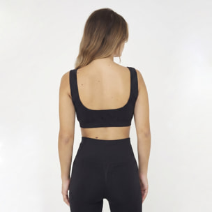 Crop top da allenamento o yoga con imbottitura Maddy