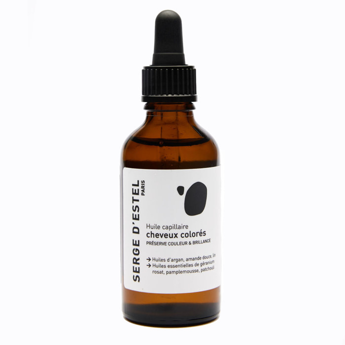 Cheveux Colorés - Huile Protectrice et Sublimatrice pour Cheveux Colorés 50ml