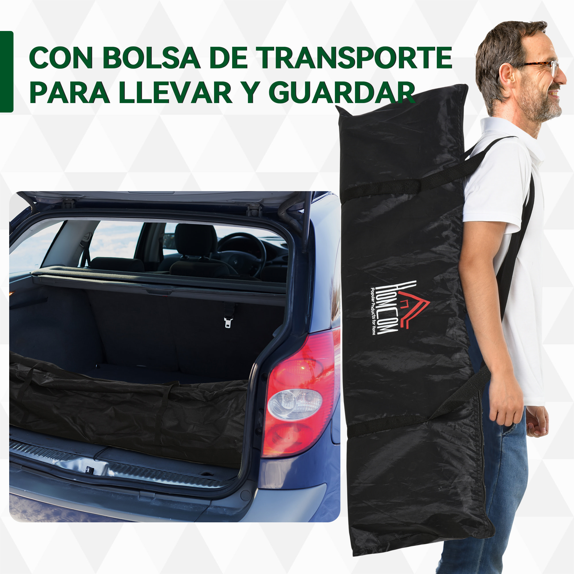 Porterías de Fútbol Plegables, Porterías de Fútbol para Niños y Adultos con Bolsa de Transporte, para Exterior, Jardín, Entrenamiento, Negro