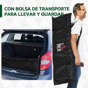 Porterías de Fútbol Plegables, Porterías de Fútbol para Niños y Adultos con Bolsa de Transporte, para Exterior, Jardín, Entrenamiento, Negro