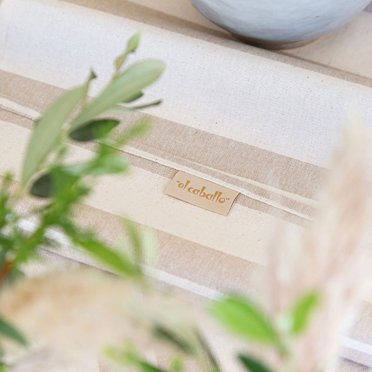 Mantel 100% algodón MOJACAR Beige