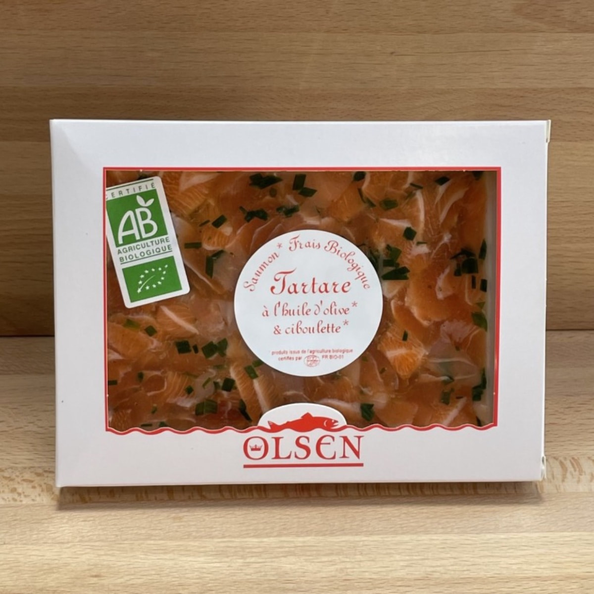 Tartare à l'huile d'olive & ciboulette - 200g