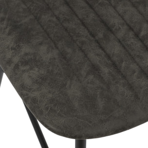 Chaise Taylor Gris - Lot De 2