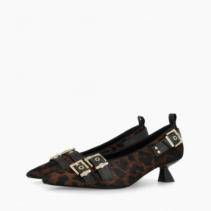 ZAPATOS DE SALÓN ANIMAL PRINT A-ROMULO-P