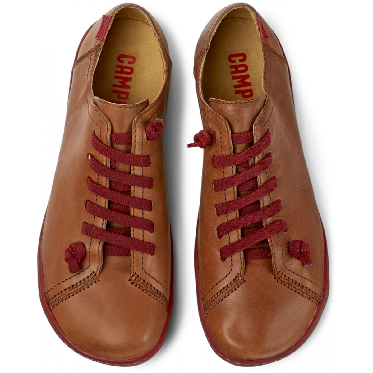 CAMPER Peu Cami - Sneakers Zapatillas Marrón Mujer