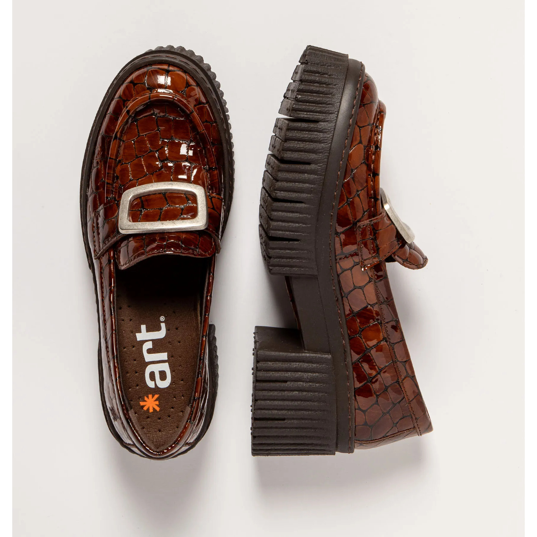 Zapatos con tacón 1372 HORASAN CUERO/YORK color Cuero