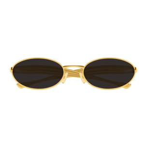 Gafas de Sol Bottega Veneta BV1386S-001 de Metal Unisex 57 mm