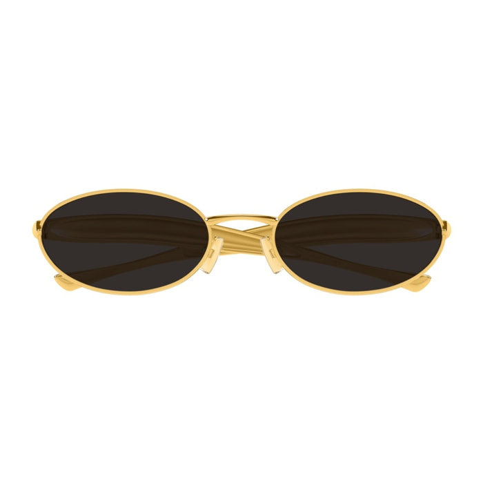 Gafas de Sol Bottega Veneta BV1386S-001 de Metal Unisex 57 mm