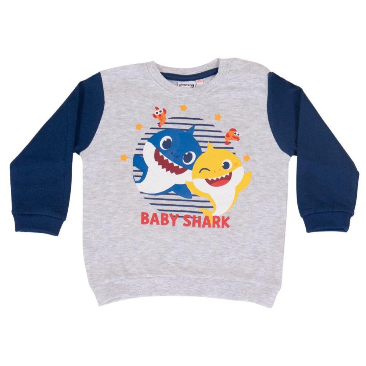 Pigiama lungo Baby Baby Shark Blu Lui Baby Shark Multicolor