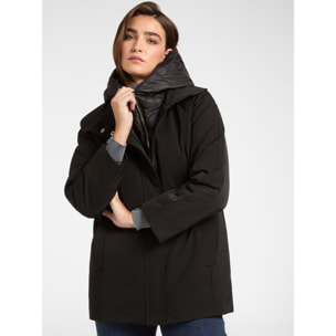 Elena Mirò - Piumino layering - Nero