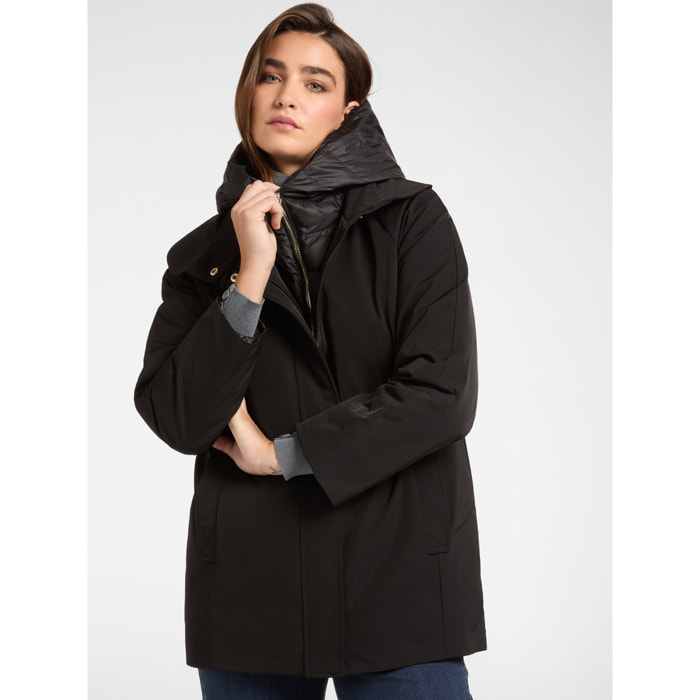 Elena Mirò - Piumino layering - Nero