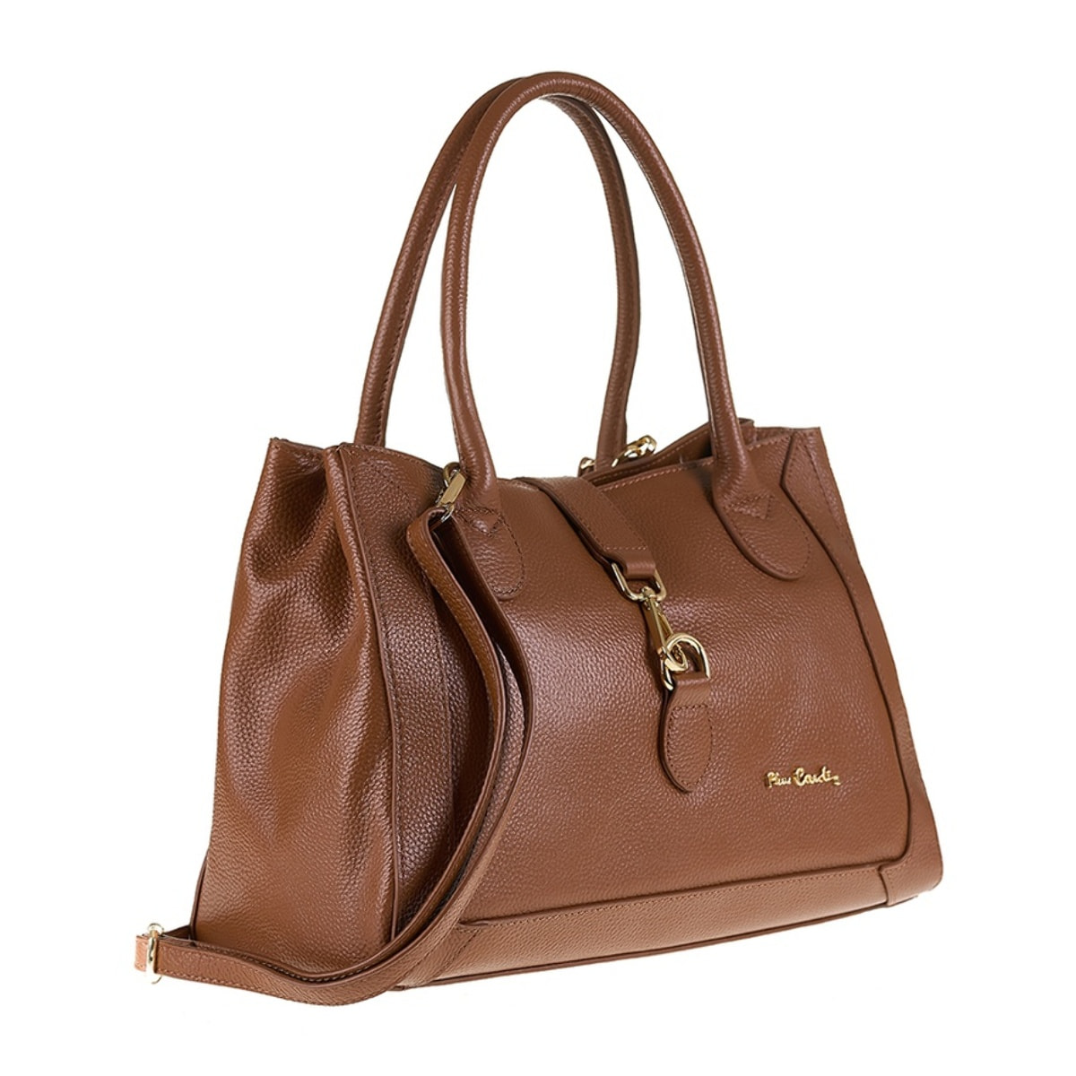 Borsa a mano da donna Made in Italy - Modello Althea Lux - 100% pelle - 34.5 x 22.0 x 17.0 cm