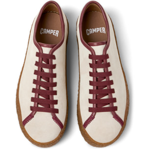 Sneakers - CAMPER Peu Terreno - Beige - Pelle scamosciata