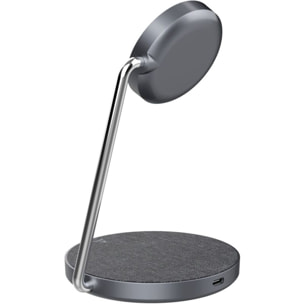 Chargeur induction ADEQWAT stand compatible Qi2/MagSafe 2 en 1 15W