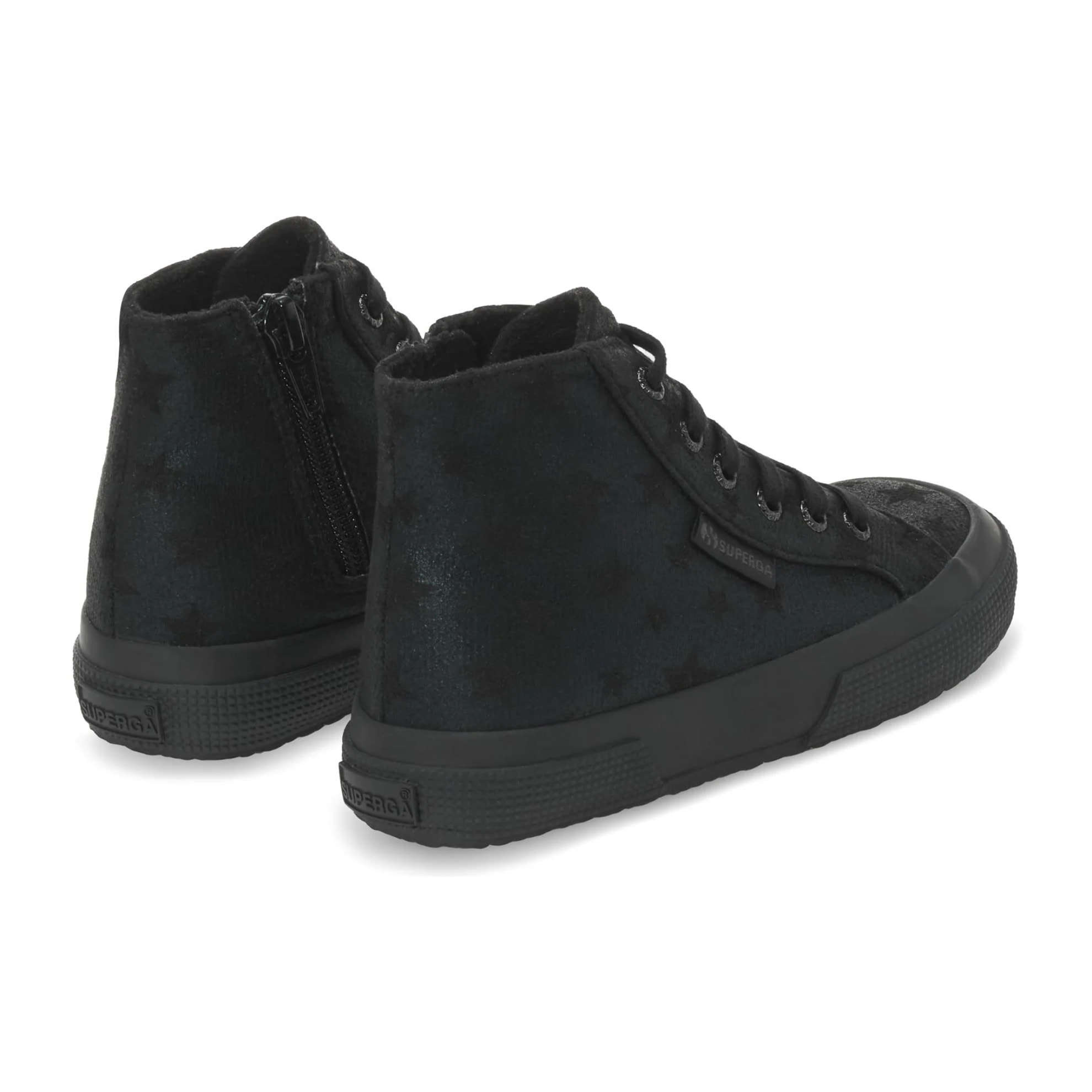 Le Superga Bambina Nero 2795 SHADED STARS