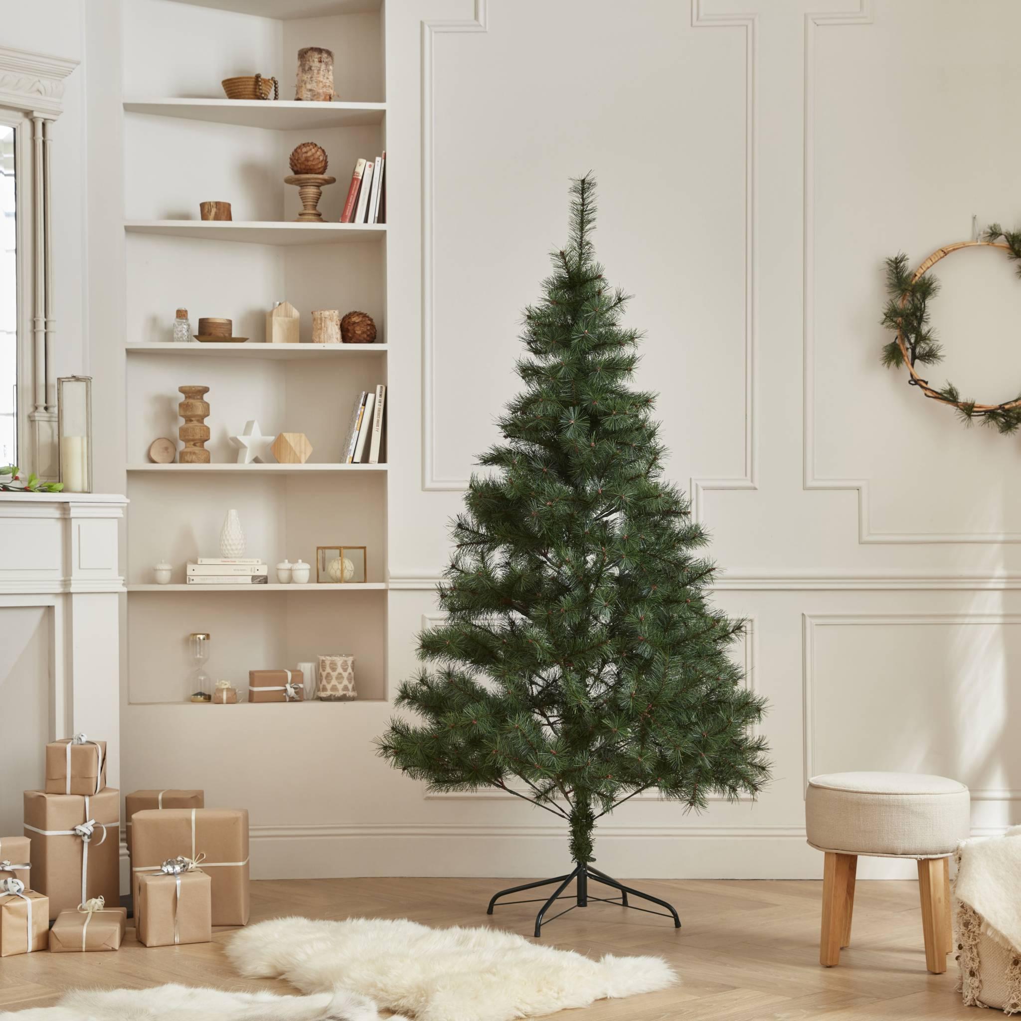 sweeek Sapin de Noël artificiel de 180cm Hinton dense et touffu