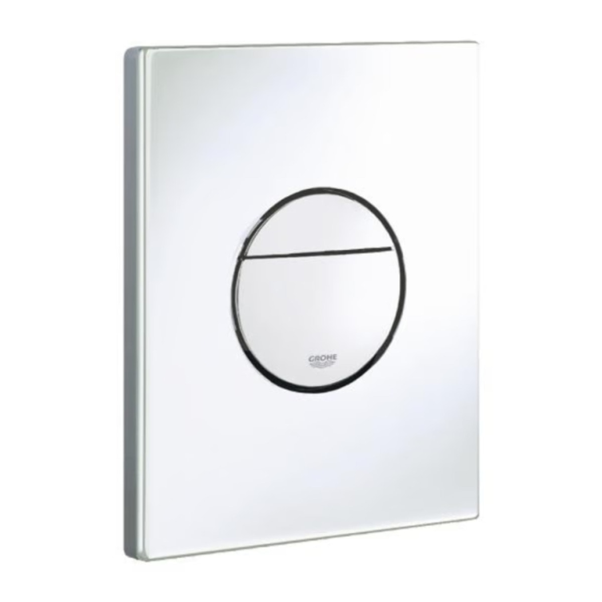 Pack WC suspendu sans bride Struktura + abattant + bâti-support mur GROHE + plaque Sail blanc