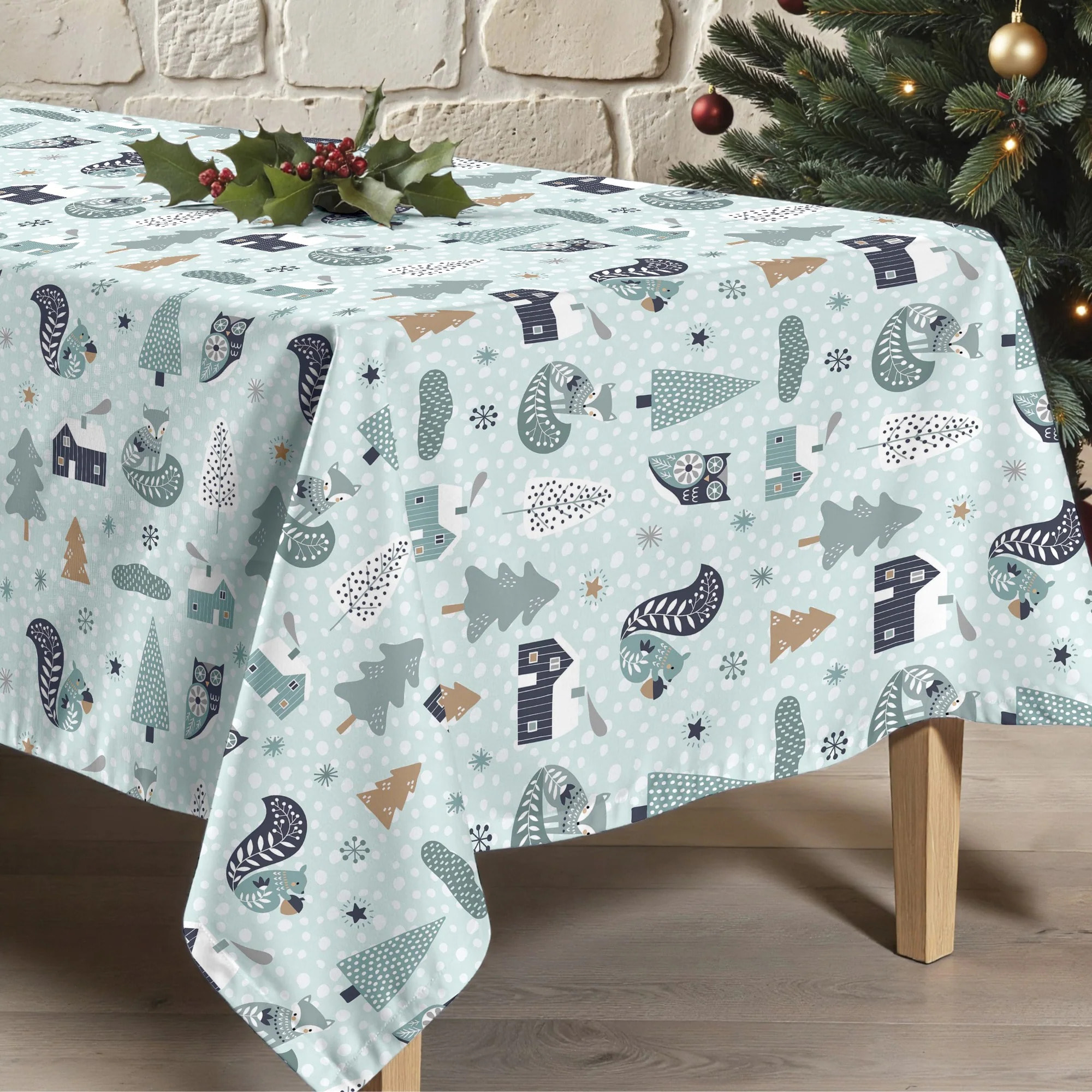 Nappe en résine Anti-tâches Merry Christmas 57