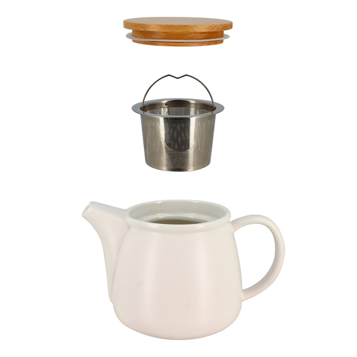 Théière en porcelaine 1L MONA