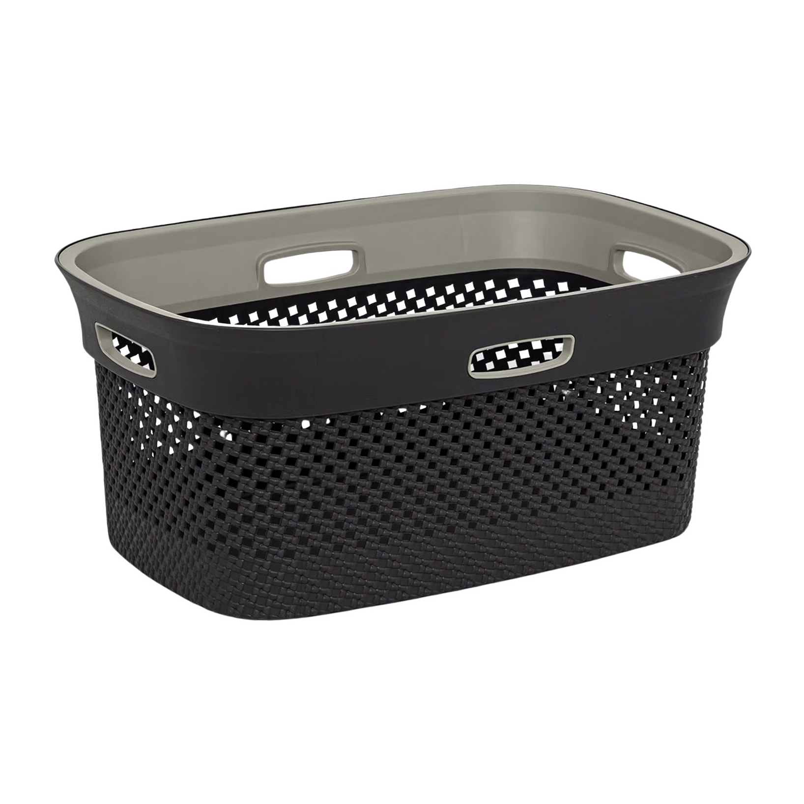 Panier à linge 45L - Gris