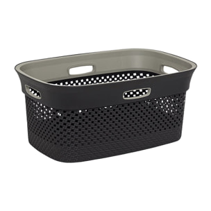 Panier à linge 45L - Gris