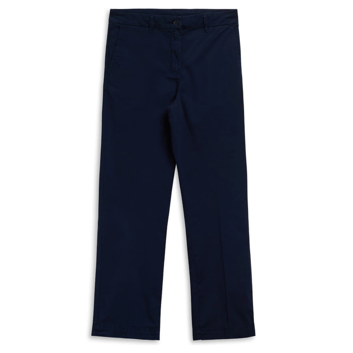 Kappa - Pantaloni Donna Blu - Gylda Light Poplin