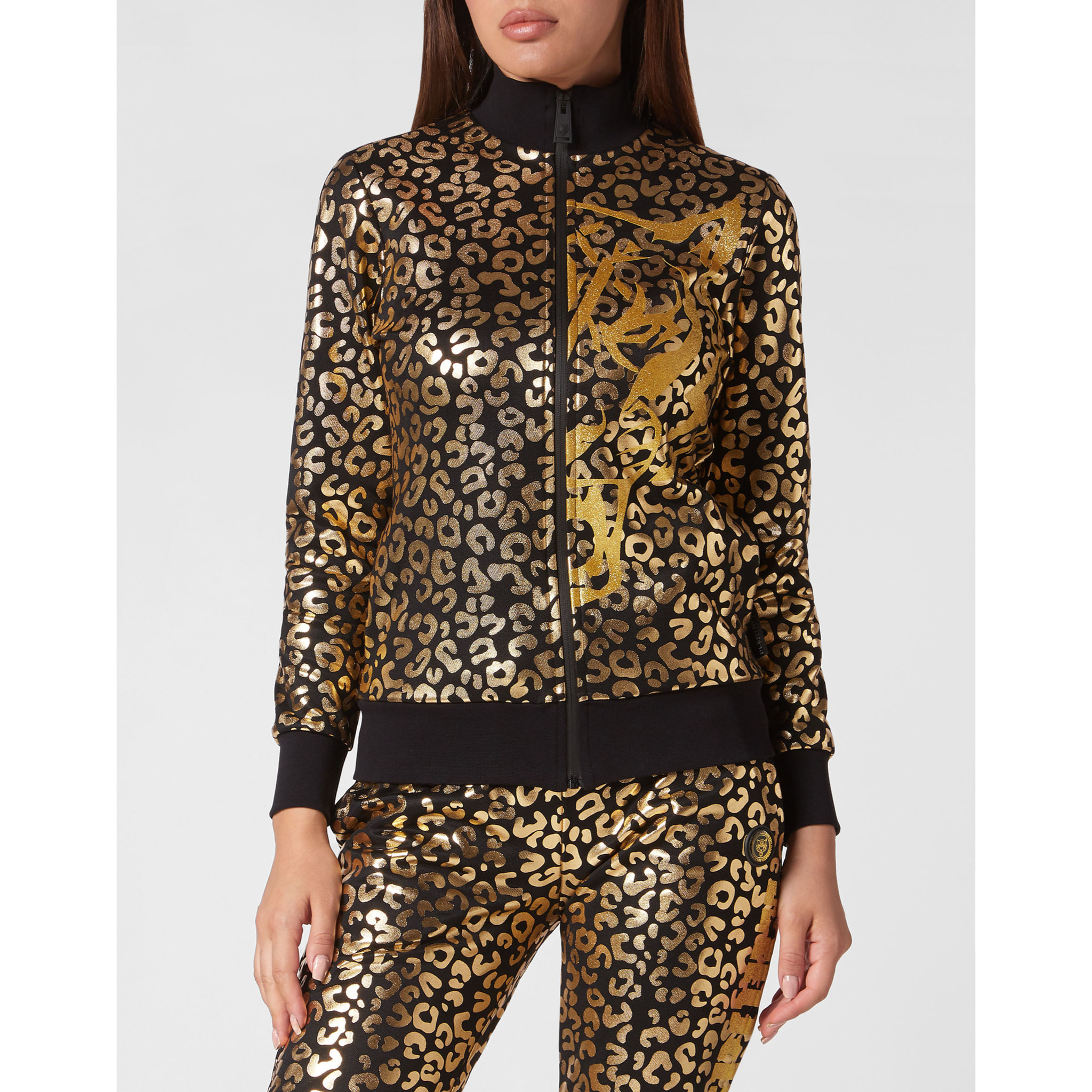 PLEIN SPORT Chándal: Top y pantalón LEOPARD