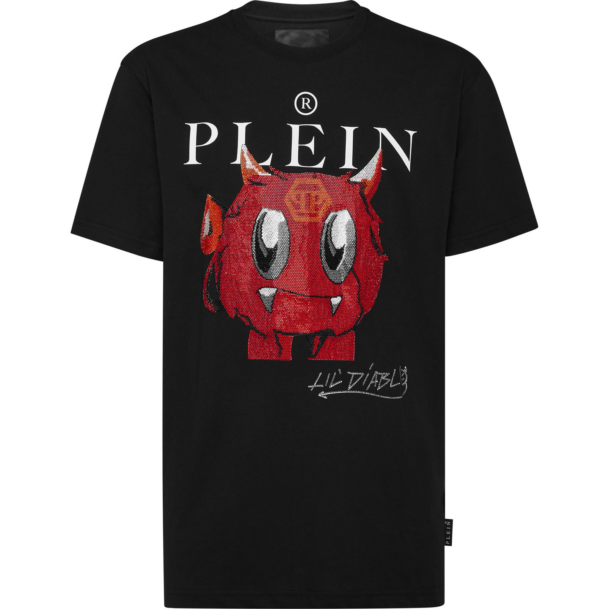 PHILIPP PLEIN T-Shirt Round Neck LIL’ MONSTERS GANG