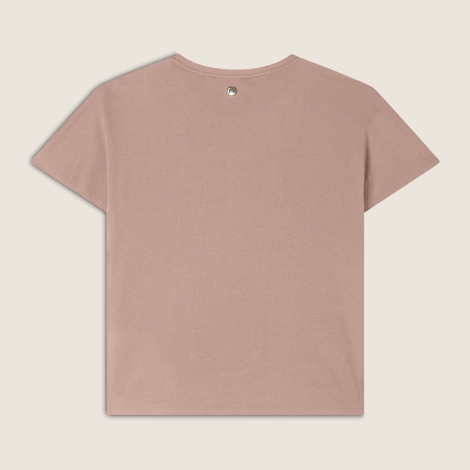 T-shirt maniche a kimono con stampa fantasia sui fianchi