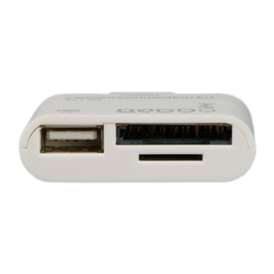 DAM Adattatore iPad 5 In 1 1/2/3 5x4 Cm. Colore bianco