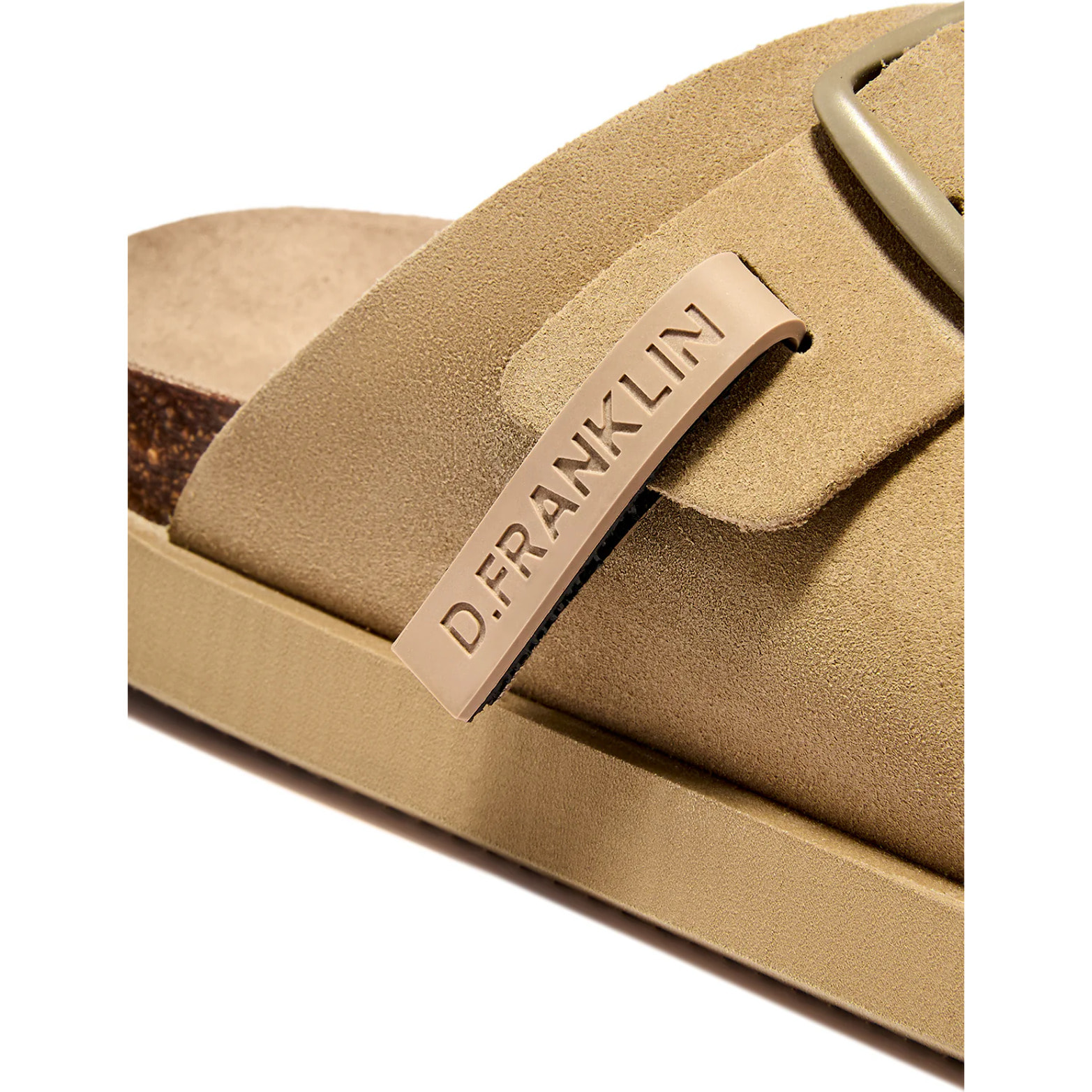 Sandalias Unisex Cierre Hebilla en  Marrón Claro Vibe