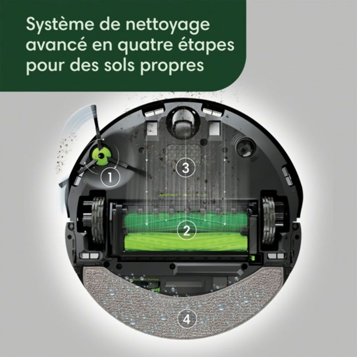 Robot Aspirateur Laveur IROBOT Roomba Combo 10 Max