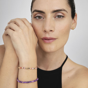 Pulsera Ufela acabado oro amarillo 18k