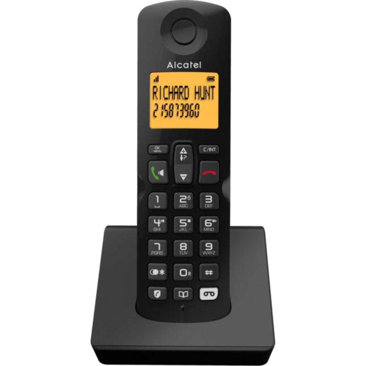 Téléphone sans fil ALCATEL S280 S-Voice NEU Black