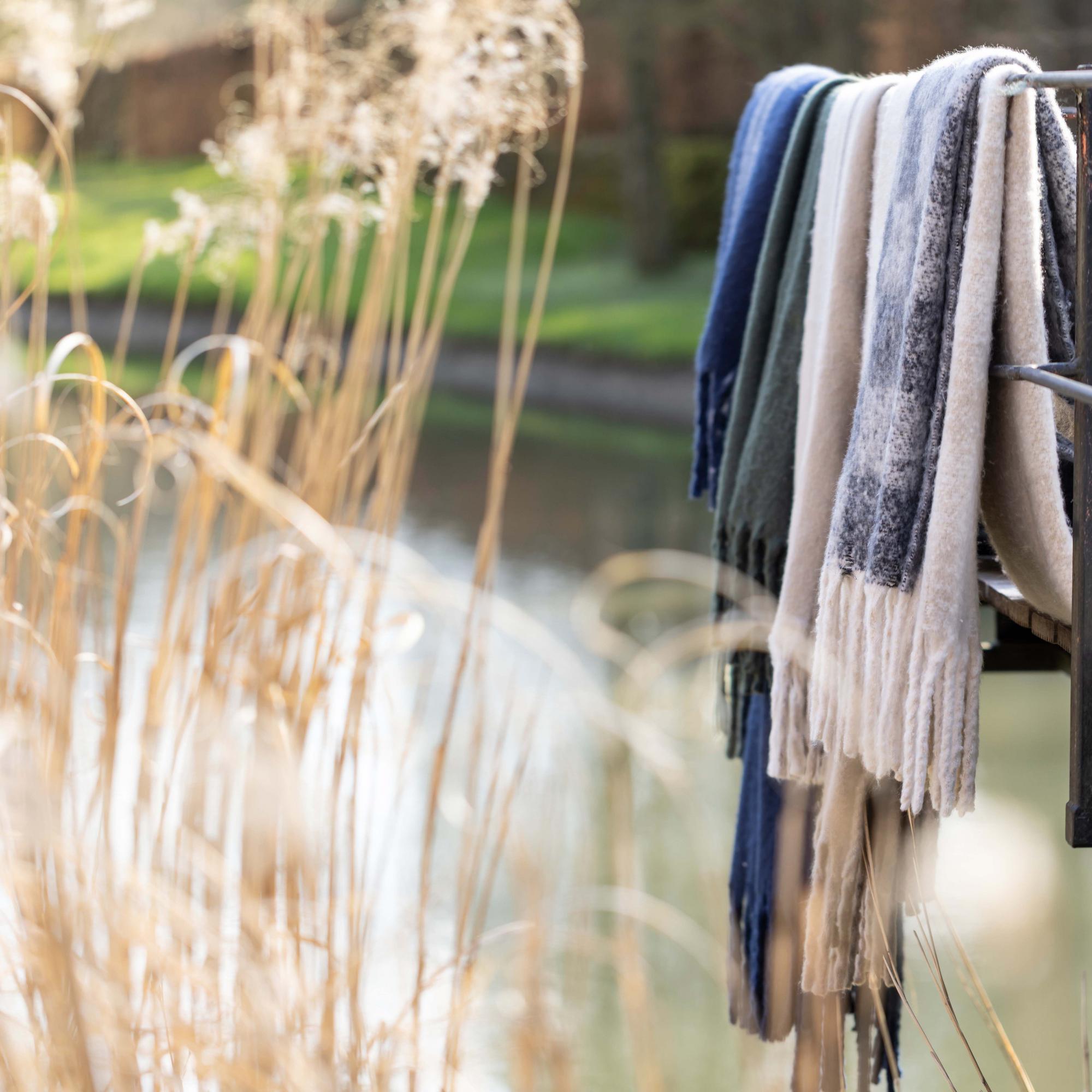 Plaid recyclé Isabel uni