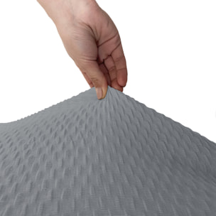 COPPIA VESTISEDIA CON SCHIENALE FASHIONABLE, Microfibra/Cotone/Elastan - GRIGIO SCURO