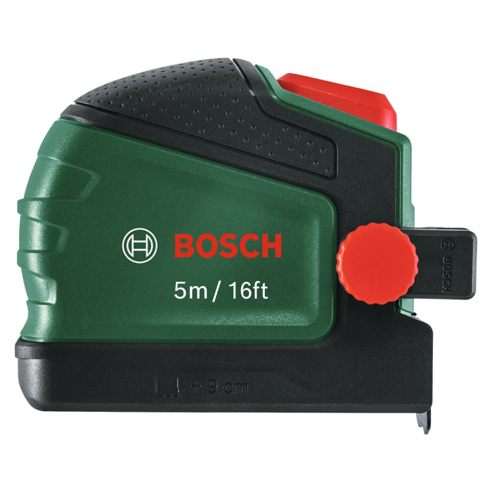 Mètre ruban 5 m / 16 pi + clip à crayon - BOSCH - 1600A02Z9Y