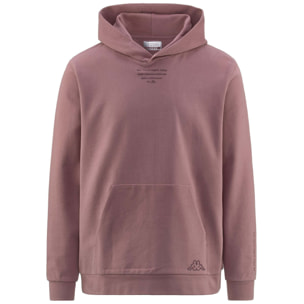 Kappa - Felpe Uomo Rosa - Logo Faetano