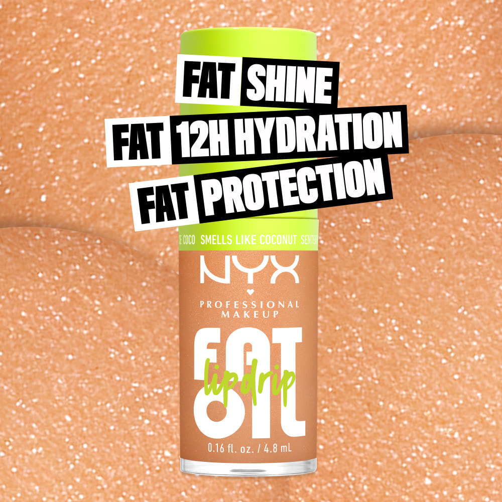 NYX Professional Makeup FAT OIL Gloss COCONUT CUTIE
