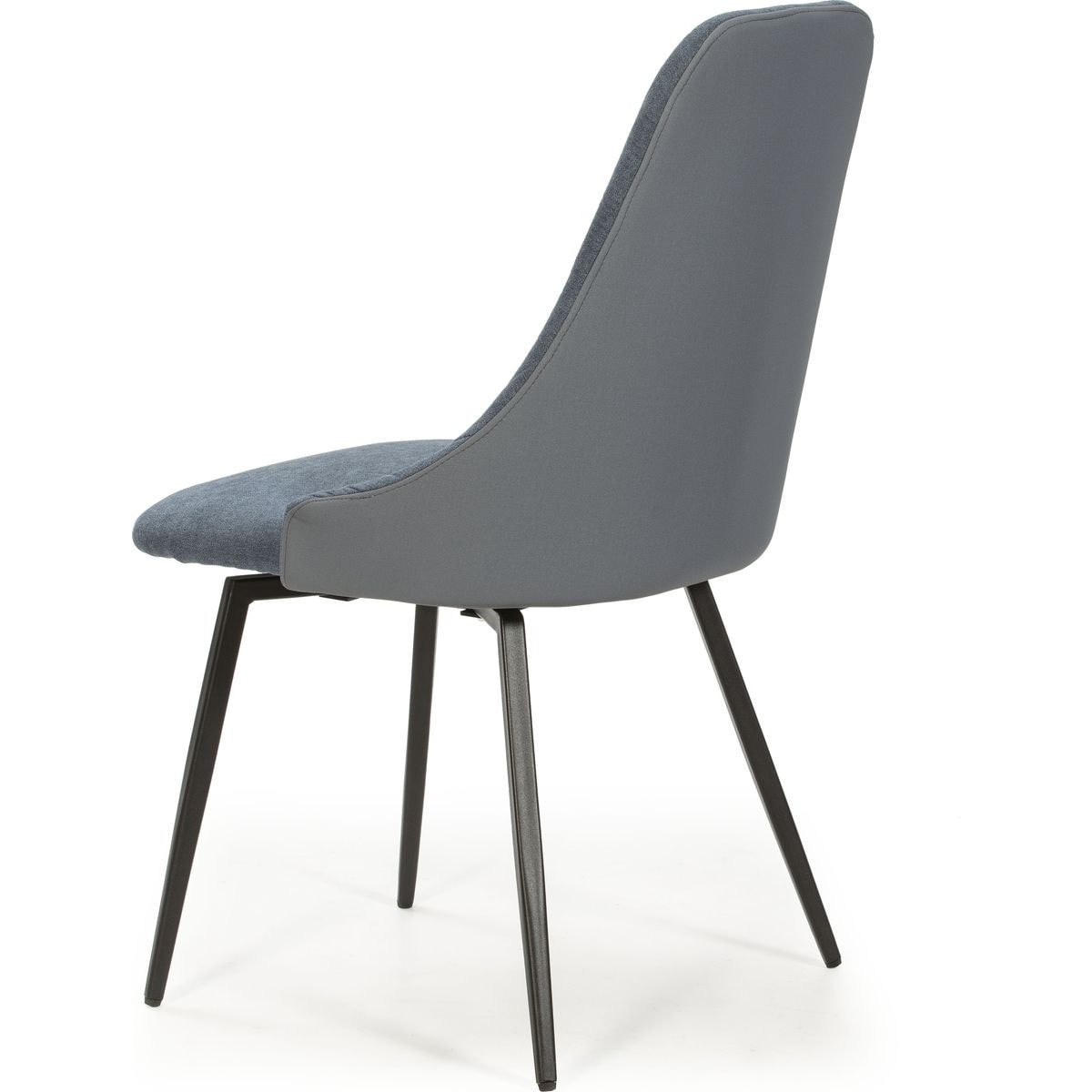 Lot de 2 chaises pivotantes en tissu - BAIA