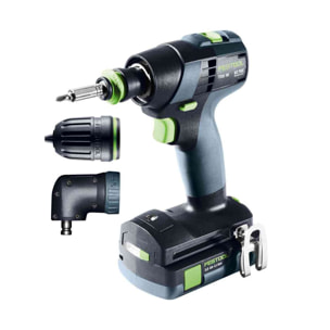 Perceuse-visseuse sans fil TXS 18 C 3,0-Set - FESTOOL - avec 2 batteries 18V 3.0Ah - chargeur - Systainer - 576896