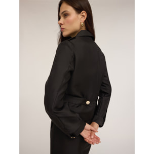 Motivi - Giacca monopetto con tasche - Nero