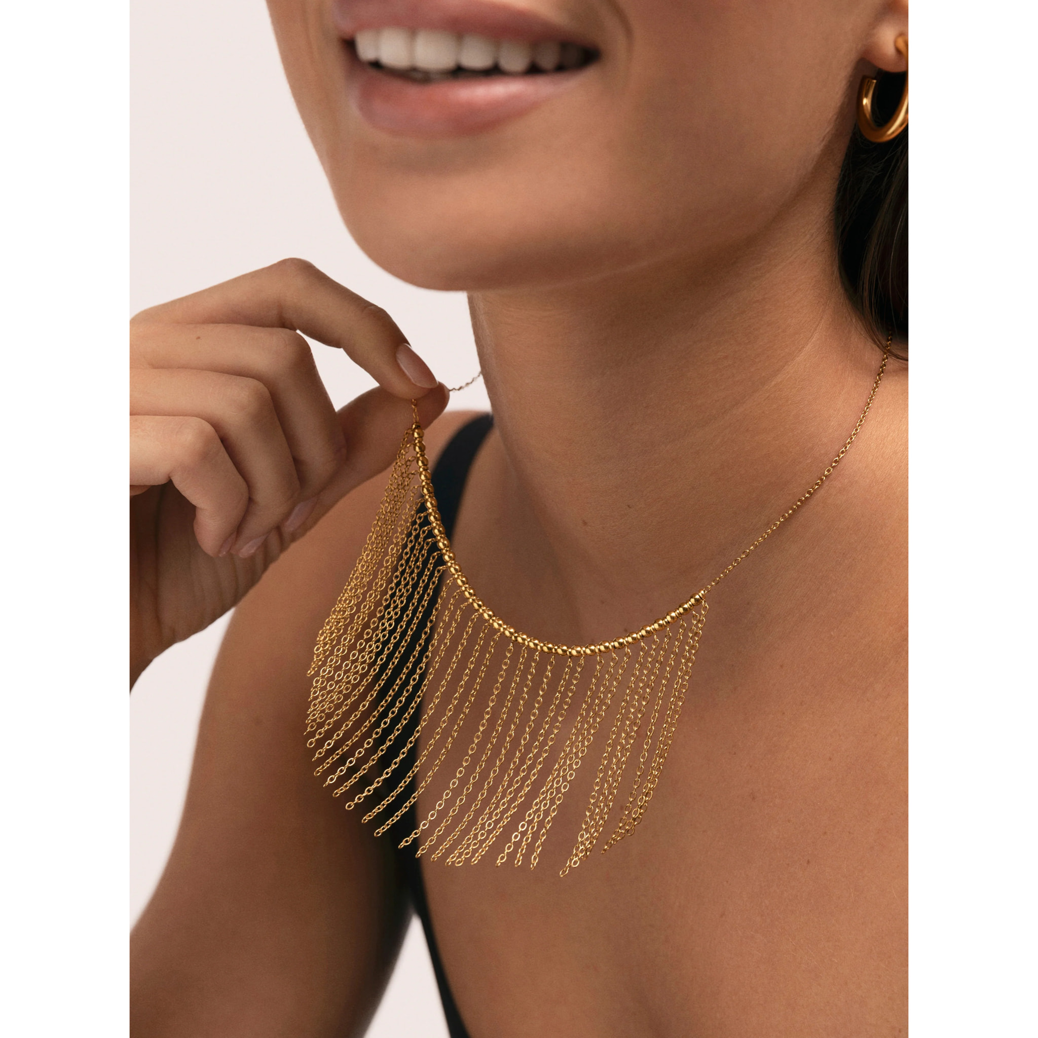 Collana Regina Acciao Placcato Oro