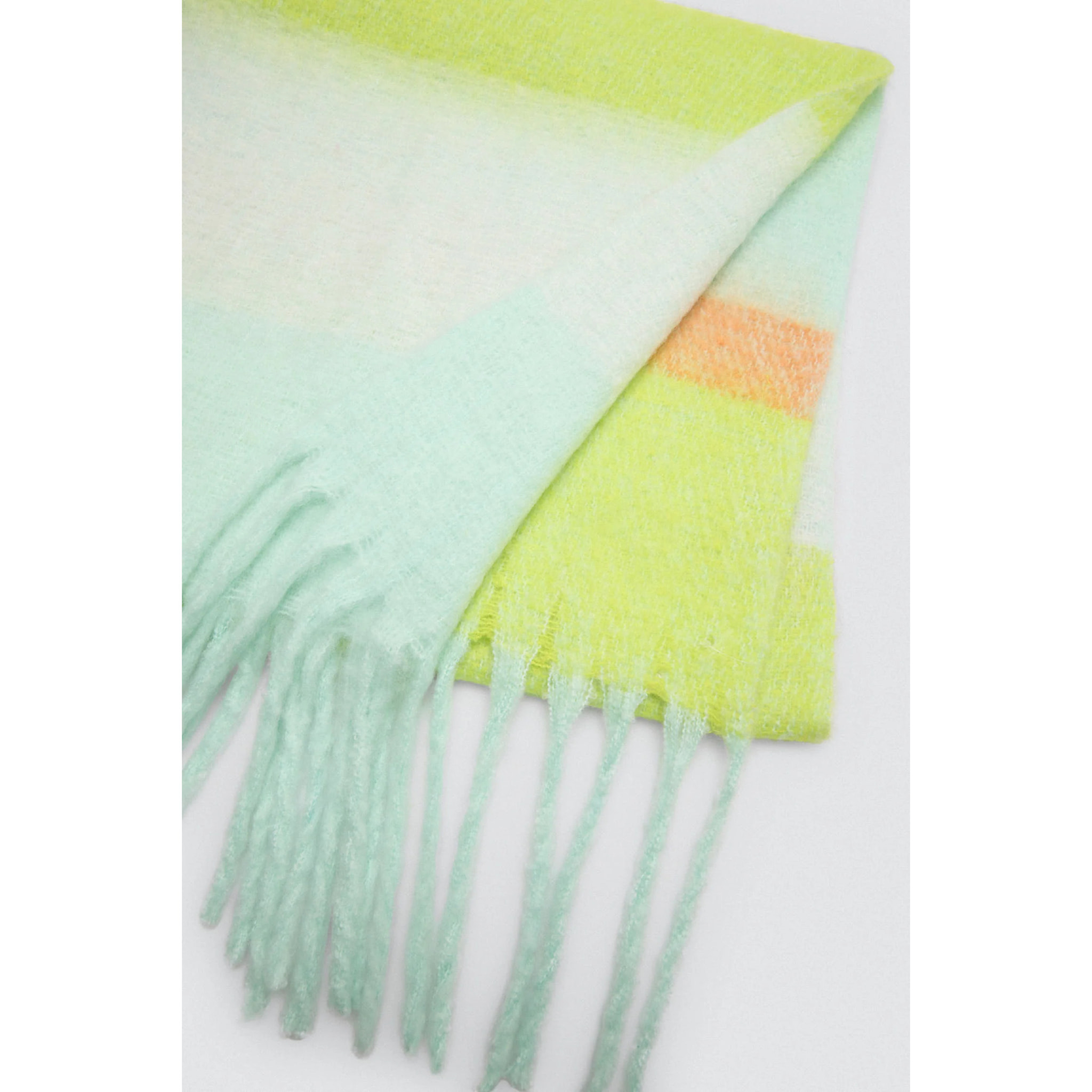 Sciarpa a righe colorate