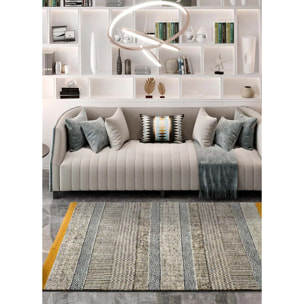 SHIRAZ Alfombra vintage en color gris, varias medidas disponibles
