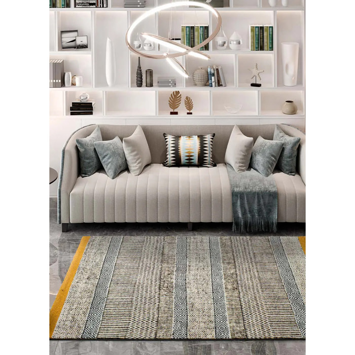 SHIRAZ Alfombra vintage en color gris, varias medidas disponibles