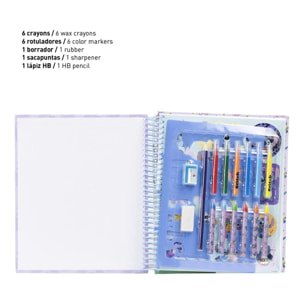 Album actividades coloreable stitch