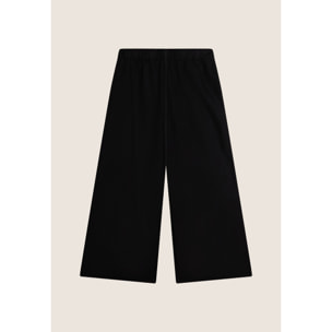 Pantaloni sportivi wide leg da donna in cotone stretch